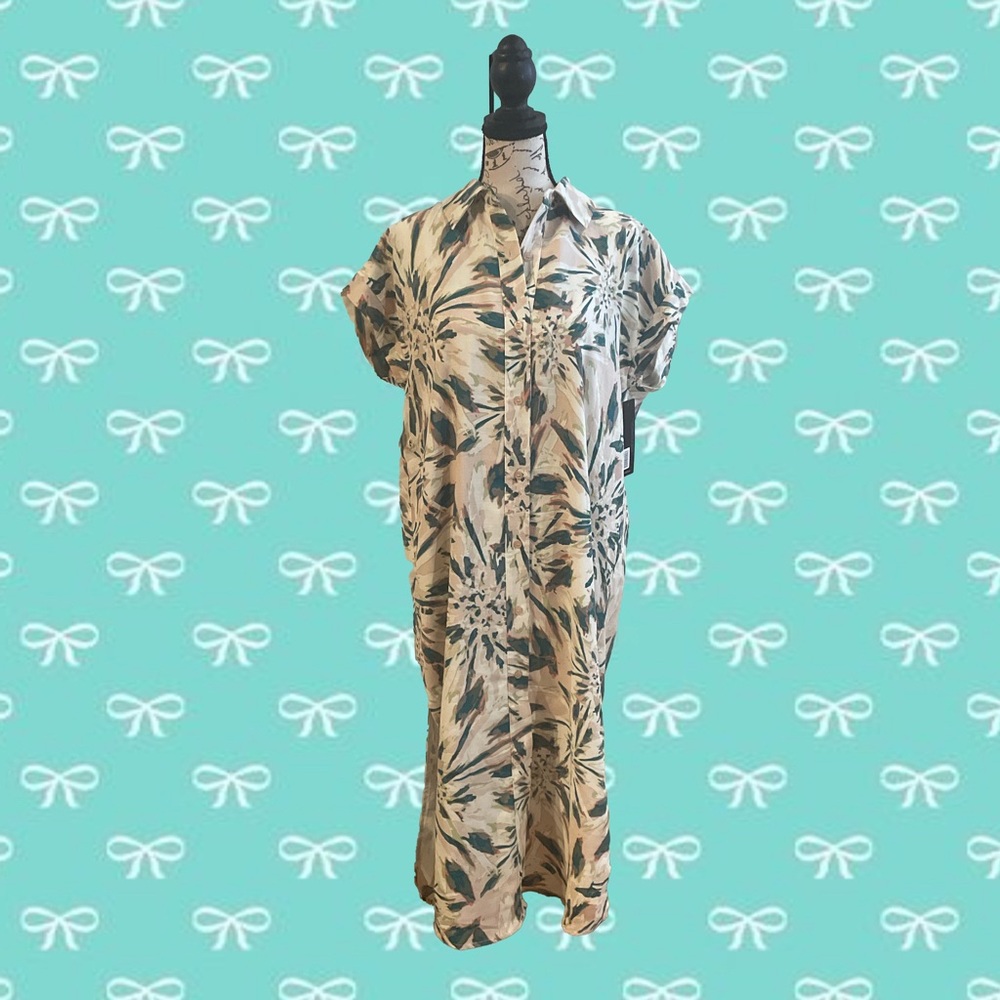 Sadie & Sage Floral Cream Dress